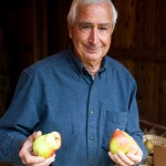 Bob Weeden of Whims Farm, grows ONLY heritage apple varieties (varieties grown before 1900) and as a former professor, he loves to share his widespread knowledge of apples with all. He is our local APPLE IDENTIFICATION EXPERT as well as the KEEPER OF LOCAL SEEDLINGS (Newly found varieties). So he is a very valuable link in the local apple network. Photo by Taylor Kennedy