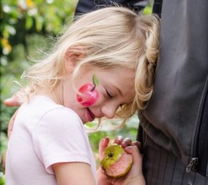 face paint 12 Salt Spring Island Apple Festival